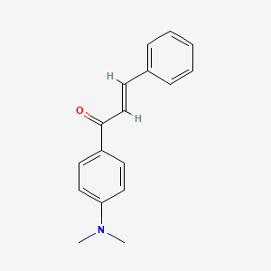 molecular formula C17H17NO B1638180 (E)-1-(4-dimethylaminophenyl)-3-phenylprop-2-en-1-one CAS No. 1681-94-3