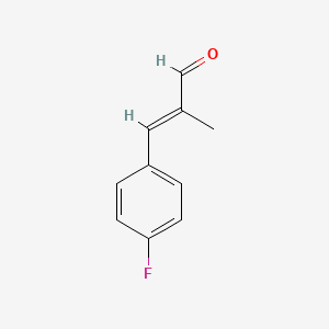 3-(4-Fluorophenyl)-2-methyl-2-propen-1-al