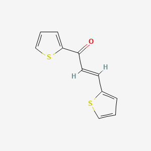 molecular formula C11H8OS2 B1638190 1,3-Di-2-tienil-2-propen-1-ona CAS No. 2309-48-0