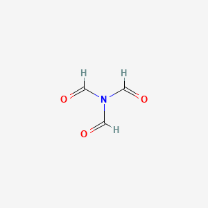 molecular formula C3H3NO3 B1638220 N,N-diformylformamide 