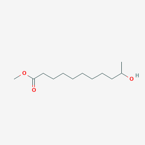 molecular formula C12H24O3 B1638222 Methyl 10-hydroxyundecanoate 