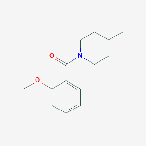 (2-Methoxyphenyl)-(4-methylpiperidin-1-yl)methanone