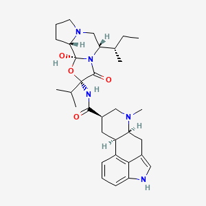 molecular formula C32H45N5O4 B1638284 (6As,9R,10aR)-N-[(1S,2S,4R,7S)-7-[(2S)-butan-2-yl]-2-hydroxy-5-oxo-4-propan-2-yl-3-oxa-6,9-diazatricyclo[7.3.0.02,6]dodecan-4-yl]-7-methyl-6,6a,8,9,10,10a-hexahydro-4H-indolo[4,3-fg]quinoline-9-carboxamide 