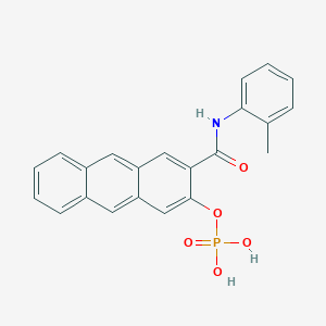 molecular formula C22H18NO5P B1638314 Naphthol as-gr phosphate 