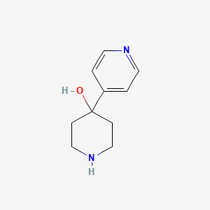 molecular formula C10H14N2O B1638379 4-(吡啶-4-基)哌啶-4-醇 CAS No. 233261-75-1