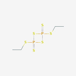 molecular formula C4H10P2S6 B1638416 2,4-Bis(ethylthio)-1,3,2,4-dithiadiphosphetane-2,4-disulfide 