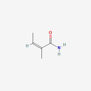 molecular formula C5H9NO B1638554 Angelic acid amide 