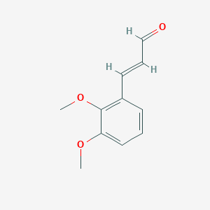 molecular formula C11H12O3 B1638566 2,3-Dimethoxycinnamaldehyde 