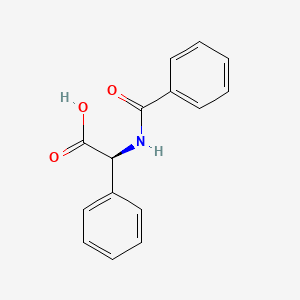 molecular formula C15H13NO3 B1638577 N-Benzoyl-L-phenylglycine 