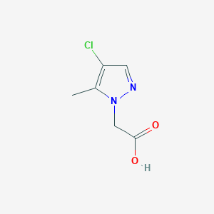 (4-chloro-5-methyl-1H-pyrazol-1-yl)acetic acid