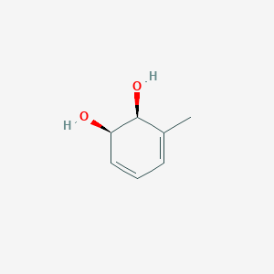 molecular formula C7H10O2 B1638618 (1R,2S)-3-methylcyclohexa-3,5-diene-1,2-diol 