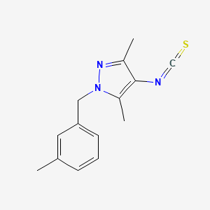 4-Isothiocyanato-3,5-dimethyl-1-(3-methyl-benzyl)-1H-pyrazole