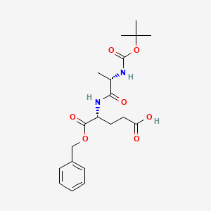 molecular formula C20H28N2O7 B1638697 Boc-Ala-D-Glu-OBzl CAS No. 50515-48-5