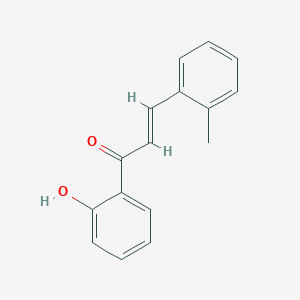 molecular formula C16H14O2 B1638737 1-(2-Hydroxyphenyl)-3-(2-methylphenyl)prop-2-en-1-one 