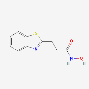 3-(benzo[d]thiazol-2-yl)-N-hydroxypropanamide