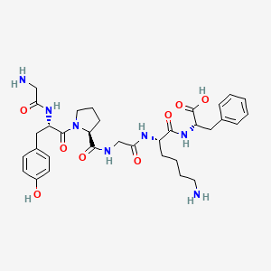 molecular formula C33H45N7O8 B1638776 PAR-4 (1-6) (mouse) CAS No. 213018-42-9
