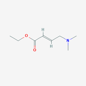 molecular formula C8H15NO2 B1638777 Ethyl 4-(dimethylamino)but-2-enoate CAS No. 98552-51-3