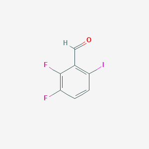 molecular formula C7H3F2IO B1638819 2,3-Difluoro-6-iodobenzaldehyde CAS No. 887586-24-5