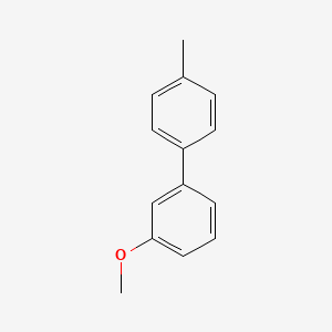 molecular formula C14H14O B1638828 3-Methoxy-4'-methylbiphenyl 