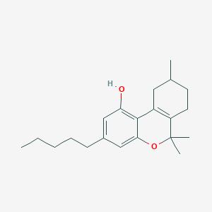 molecular formula C21H30O2 B1638834 6,6,9-Trimethyl-3-pentyl-7,8,9,10-tetrahydrobenzo[c]chromen-1-ol 