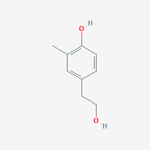 molecular formula C9H12O2 B1638902 2-(4-Hydroxy-3-methylphenyl)ethanol 
