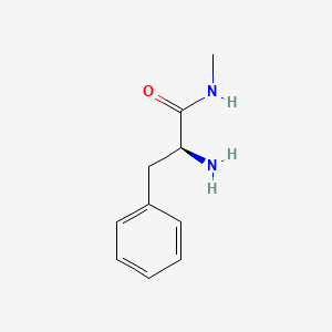 molecular formula C10H14N2O B1638904 (S)-2-Amino-N-methyl-3-phenylpropanamide CAS No. 35373-92-3