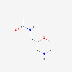 N-(morpholin-2-ylmethyl)acetamide