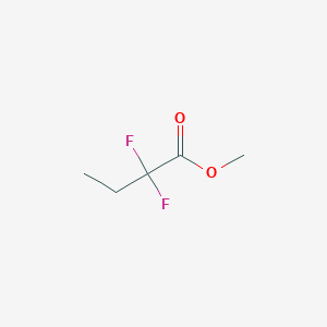 molecular formula C5H8F2O2 B1638920 Methyl 2,2-difluorobutanoate 