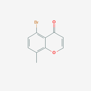 4H-1-Benzopyran-4-one, 5-bromo-8-methyl-