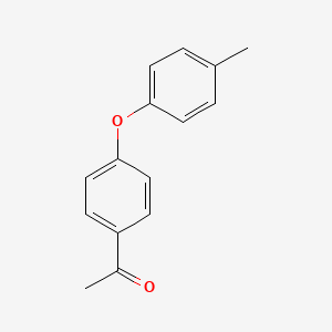 molecular formula C15H14O2 B1638936 1-(4-(p-Tolyloxy)phenyl)ethanone 