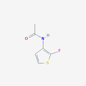 N-(2-fluorothiophen-3-yl)acetamide