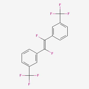 1,1'-[(1E)-1,2-Difluoro-1,2-ethenediyl]bis[3-(trifluoromethyl)benzene]
