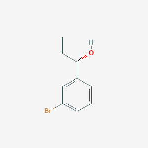 molecular formula C9H11BrO B1639027 (S)-1-(3-Bromophenyl)-1-propanol 