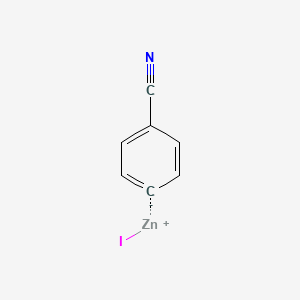 molecular formula C7H4INZn B1639041 4-Cyanophenylzinc iodide 