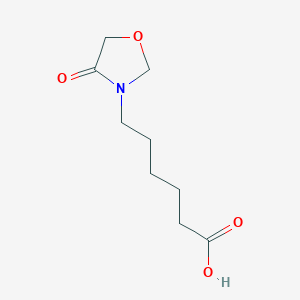 molecular formula C9H15NO4 B1639079 6-(4-Oxo-oxazolidin-3-yl)-hexanoic acid 