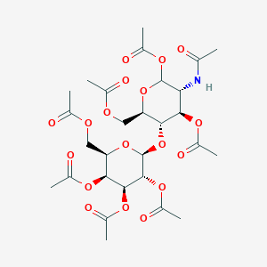 molecular formula C28H39NO18 B1639108 N-Acetyllactosamine heptaacetate 