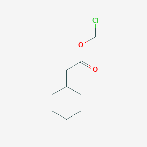 molecular formula C9H15ClO2 B1639119 Chloromethyl 2-cyclohexylacetate CAS No. 84674-27-1