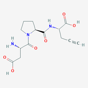 molecular formula C14H19N3O6 B1639166 H-Asp-Pro-pNA CAS No. 60189-48-2