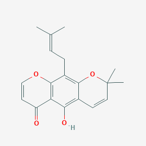 molecular formula C19H20O4 B1639177 Eriosematin CAS No. 168010-17-1
