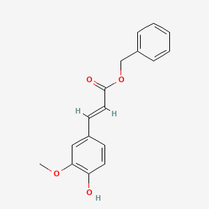 molecular formula C17H16O4 B1639199 Benzyl ferulate CAS No. 132335-97-8