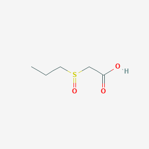 B163930 (Propylsulfinyl)acetic acid CAS No. 137375-80-5
