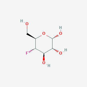 molecular formula C6H11FO5 B1639337 (2S,3R,4R,5S,6R)-5-fluoro-6-(hydroxymethyl)oxane-2,3,4-triol 