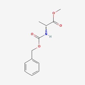 molecular formula C12H15NO4 B1639346 N-Alpha-carbobenzoxy-d-alanine methyl ester CAS No. 67799-99-9