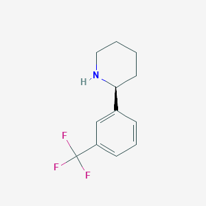 (S)-2-(3-(Trifluoromethyl)phenyl)piperidine