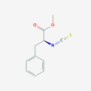 molecular formula C11H11NO2S B1639545 Methyl L-2-isothiocyanato-3-phenylpropionate 