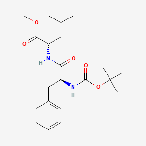molecular formula C21H32N2O5 B1639559 Boc-Phe-Leu-OMe 