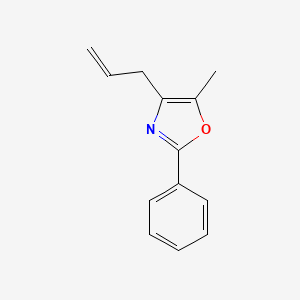 molecular formula C13H13NO B1639700 4-Allyl-5-methyl-2-phenyl-oxazole 