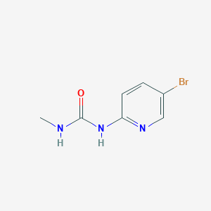 molecular formula C7H8BrN3O B1639721 1-(5-Bromopyridin-2-yl)-3-methylurea 