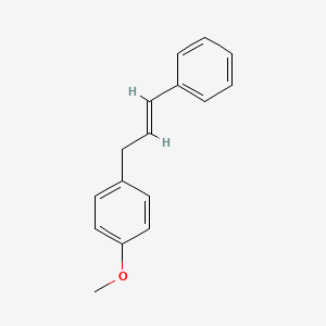 molecular formula C16H16O B1639726 4-Cinnamylanisole 