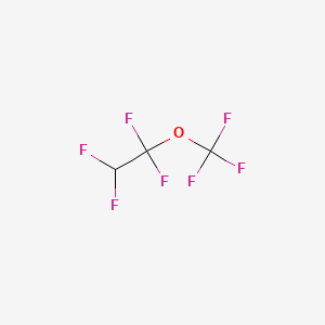 molecular formula C3HF7O B1639730 1,1,2,2-Tetrafluoro-1-(trifluoromethoxy)ethane 